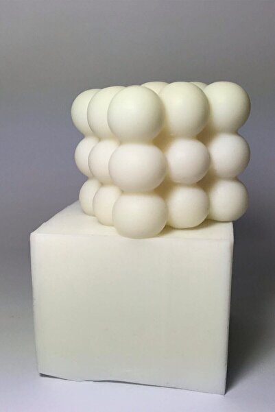 Cageartstudio Büyük Bubble Mum Silikon Kalıp - Mum Yapım Için Silikon Kalıp 6...