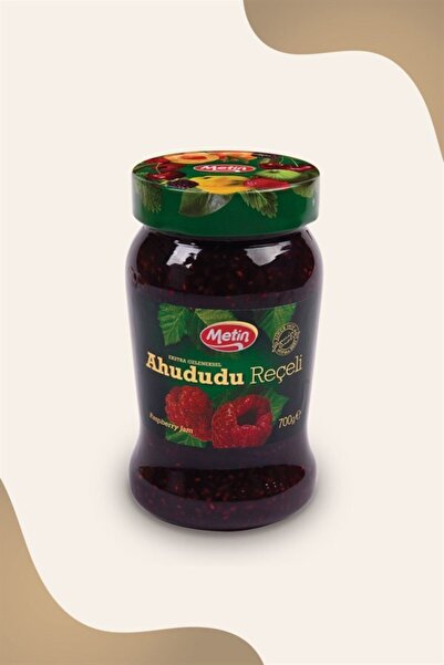 METIN Extra Geleneksel Ahududu Reçeli 700 Gr Cam Kavanoz