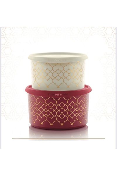 Tupperware Single Finger 2-Piece Storage Container Set