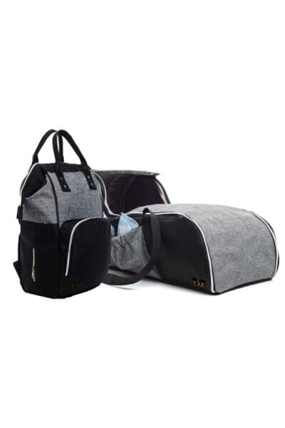 USF Carrycot Baby Carrier Stroller طفل يحمل الأم حقيبة رعاية الطفل - رمادي أس...