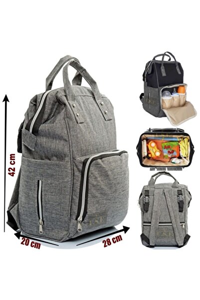 USF Mother Baby Care Bag Carry Cot Baby Carrier Stroller Set of Two Black