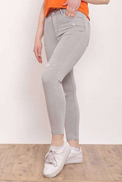 GNC SURVIVOR Kadın Füme Havuç Paça Pantolon