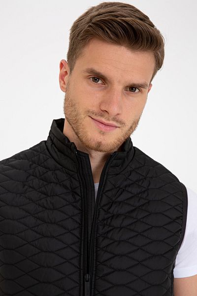 Pierre Cardin Black Standard Fit Vest