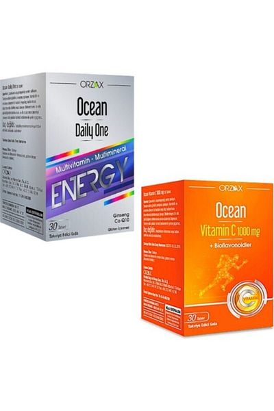 Ocean Daily One - Multivitamin Energy and Ocean Vitamin C Set