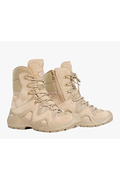 Vogel Tactical M1491 Tactical Zippered Beige Military Boots & Tactical Boots