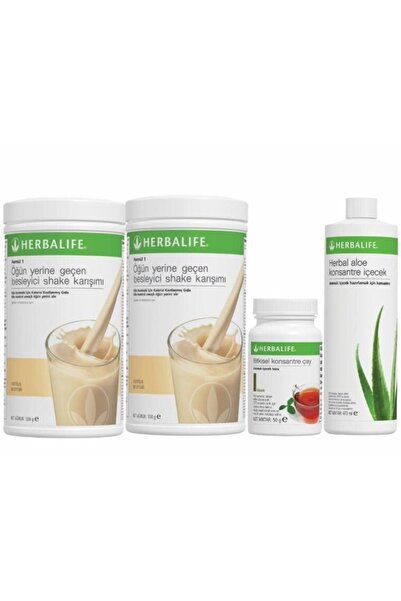 Herbalife Aylık Set (2 Shake +aloevera+klasik Çay)kilo Aşağı