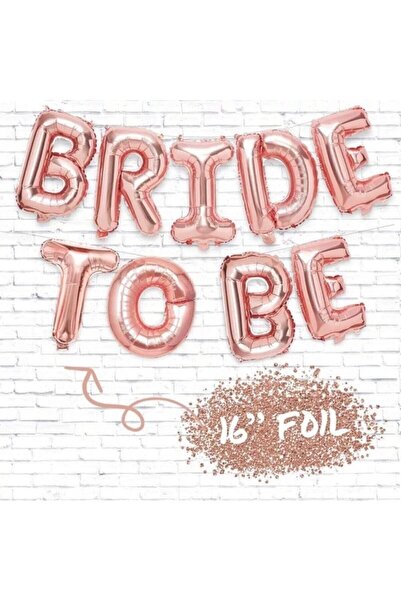 Happyland Bride To Be Folyo Balon Seti Bekarlığa Veda Balon Seti 16" Inç 40 Cm