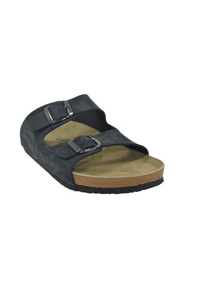 ARYAN Men's Slippers Black - 31-021 Model