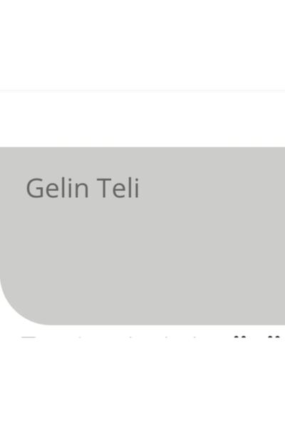 Marshall Maximum Silikonlu Gelin Teli 15 Lt