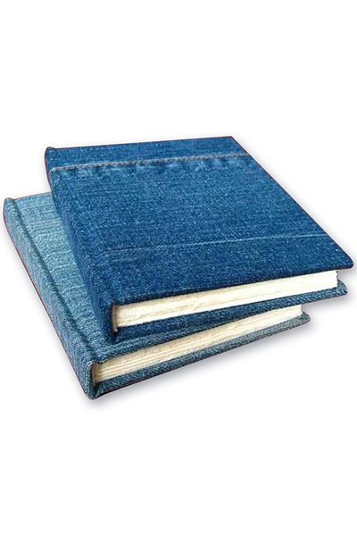 direkt-al Jeans Denim Fabric with Adhesive Back 45x100 CmBlue