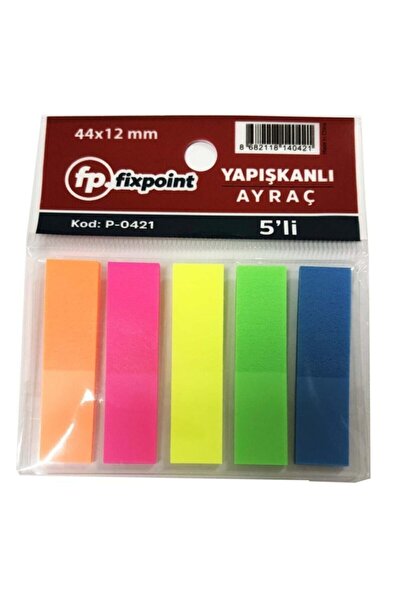 FixPoint 4 Paket Yapışkanlı Ayraç 5 Li