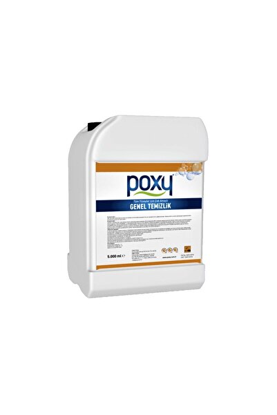 Poxy Çok Amaçlı Genel Temizlik Leke Çıkarıcı 5 lt Koltuk Yıkama Köpüksüz