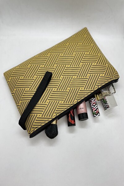 MENİSE حقيبة مكياج أنيقة بسحاب واحد