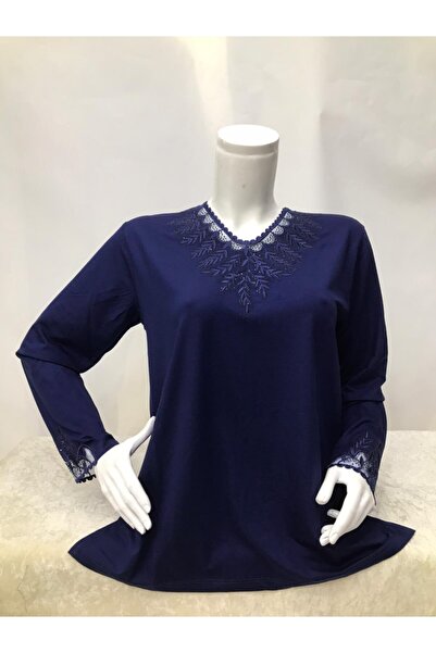 İnci Inc Kadın I Yeni Sezon Taşlı Penye Bluz