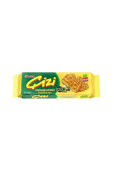 Ülker Scratch Cheese Cracker with Olive Oil and Thyme 70 Gr