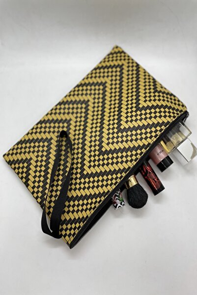 MENİSE حقيبة مكياج أنيقة بسحاب واحد