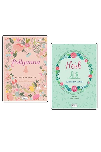 Koridor Yayıncılık Bez Ciltli 2'li Set # Pollyanna # Heidi