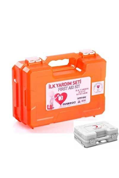 Eslight Ilk Yardım Seti Ecza Dolabı Dolu Ilk Yardım Malzemeli Ecza Çantas