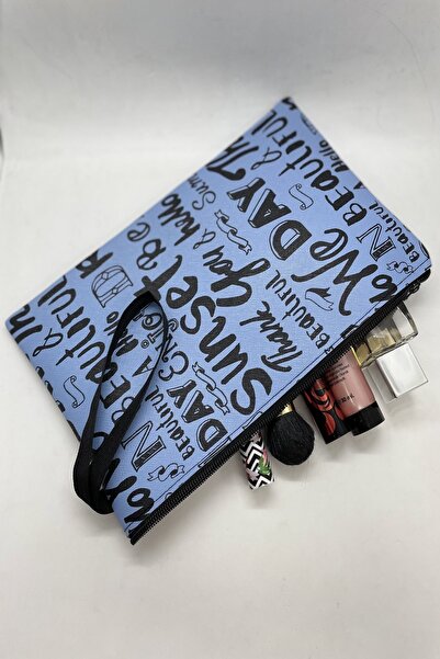 MENİSE حقيبة مكياج أنيقة بسحاب واحد