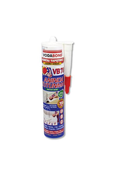 Vodabond White Silicone Adhesive - 420 Gr, Multi-Purpose Mounting