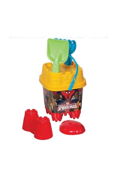 DEDE Spiderman Toy Small Castle Bucket Set - 01570