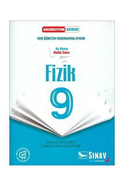 Sınav Yayınları 9. Sınıf Fizik Akordiyon Kitap