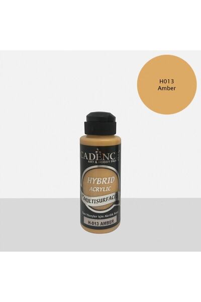 Cadence Hibrit Multisurface Akrilik Boya 120 Ml H013 Amber