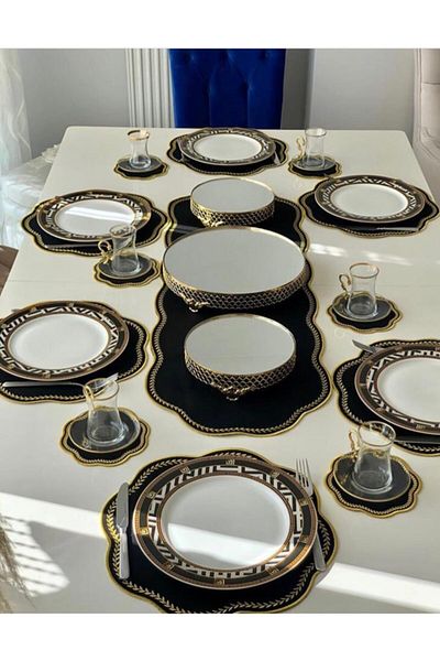 HİFA American Service and Runner Set (25 Pieces)