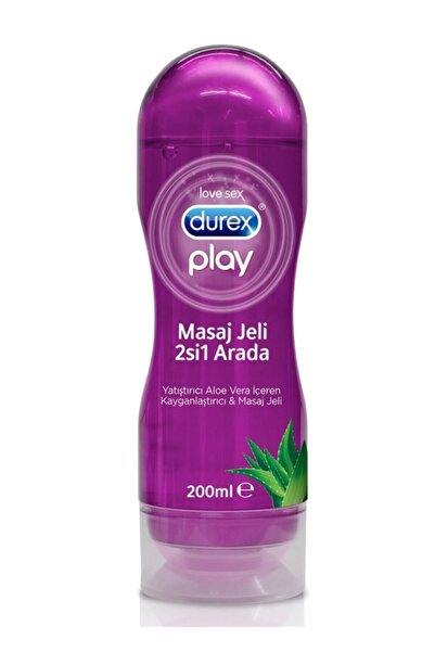 Durex Masaj Jeli Aloe Vera 2'si 1 Arada 200 ml