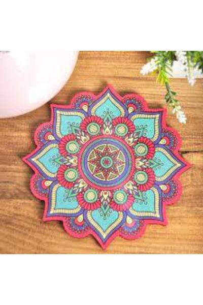 markam Ahşap Mandala Desenli Nihale