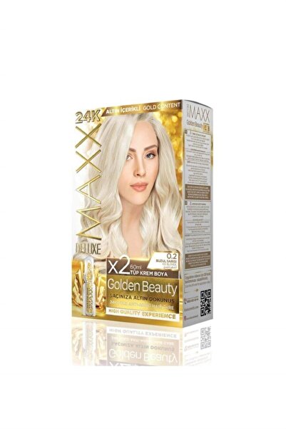 Genel Markalar Deluxe Golden Beauty 24k Altın Içerikli 0.2 Buzul Sarısı Saç B...