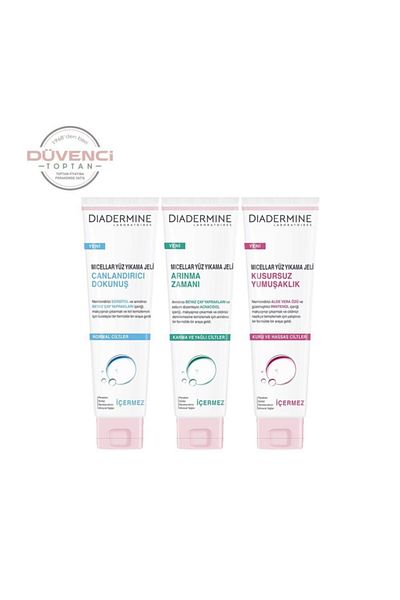 Diadermine Diadermine Micellar Duvcı Wholesale Set of 3