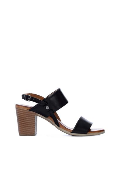 Tamer Tanca Women's Black Leather Sandals Sandals 766 0101