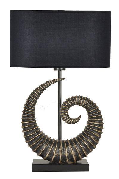 Qdec Modern Design Twist Lampshade Gold Black