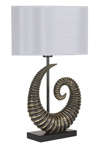 Qdec Modern Design Twist Lampshade Gold White