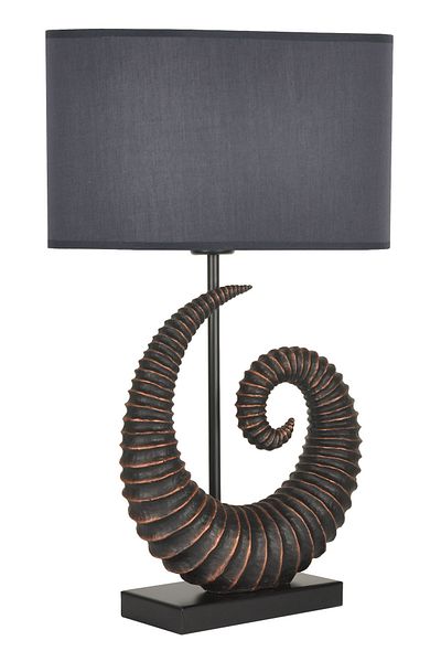 Qdec Modern Design Twist Lampshade Copper Gray