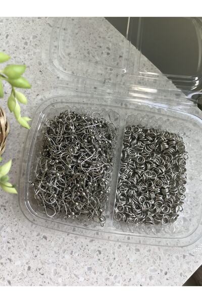 yiğit aksesuar Küpe Kancası Ve Bağlantı Halkası 1000 Adet