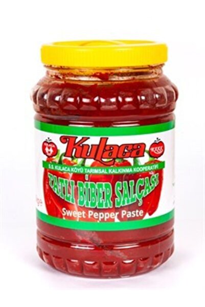 KULACA Tatlı Biber Salçası 2.5 Kg. (2025 ÜRETİM YENİ MAHSÜL)