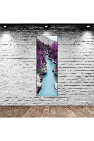 Bk Gift Manzara Panorama Dikey Kanvas Tablo 100x35cm-1