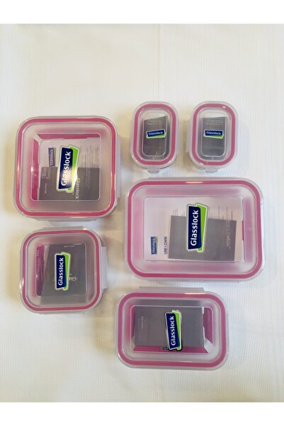 Glasslock 6 Parça Saklama Kabı Seti
