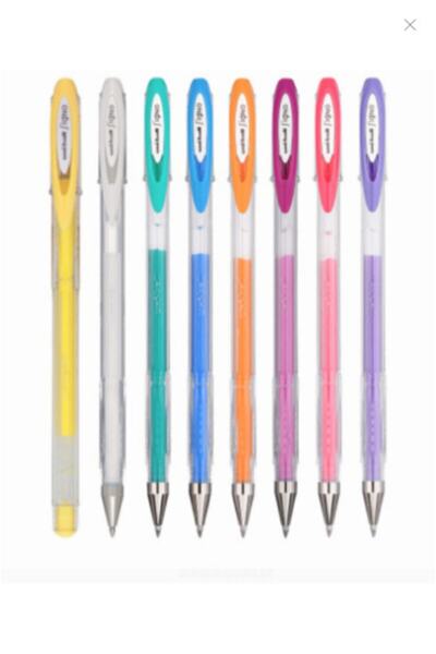 UNİ-BALL Uni Ball Jel Kalem Sıgno Angelıc Um-120ac 0.7mm Karışık Renk 8'li