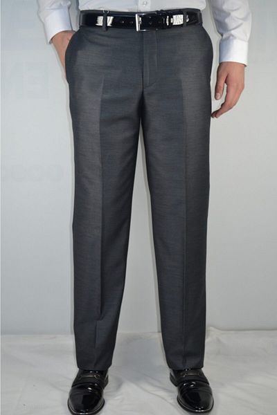 Bomonti Men's Black Fabric Trousers