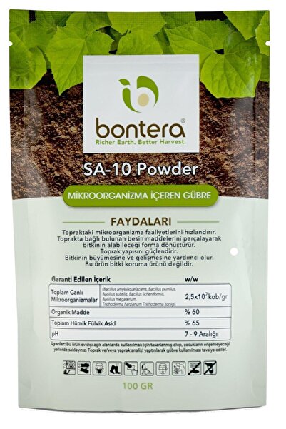 BONTERA Sa 10 Powder Mikrobiyal Gübre