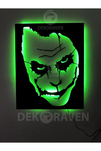 dekoraven Joker Led Işıklı Tablo