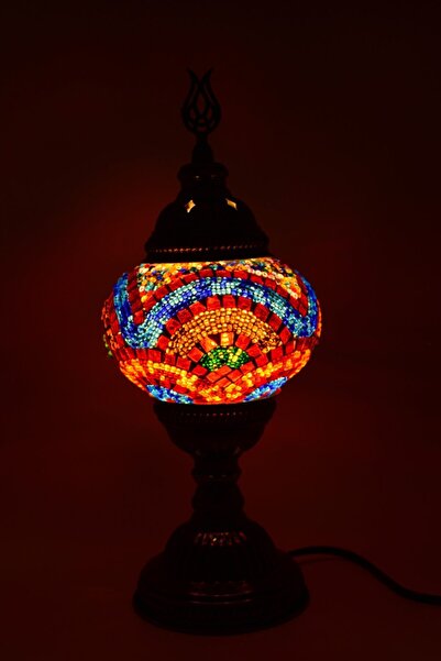 karlıkturistik Mozaik Lamba Mozaik Masa Üstü Lamba