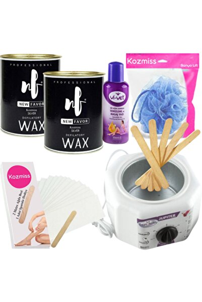 Kozmiss Silver Konserve Sir Ağda Seti 7 Parça