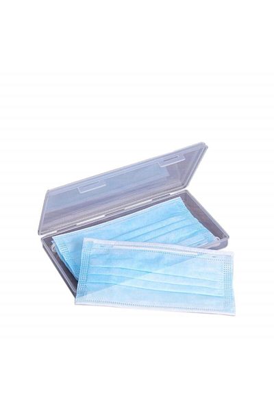 Lionesse 375 Model Yellow Red Transparent Mask Container