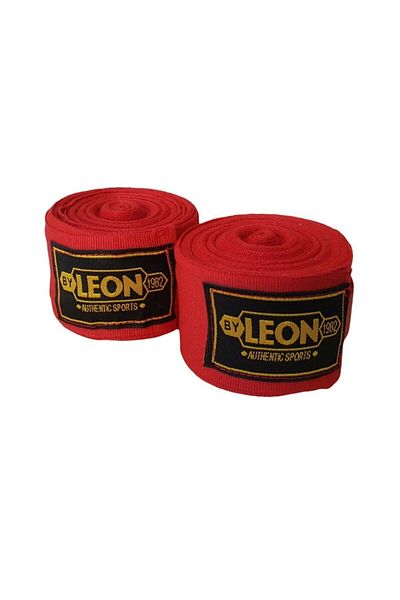 By Leon 1982 Leon Elastic Boxing, Kick Boxing και Muay Thai Επίδεσμος 7 μέτρων Κόκκινο