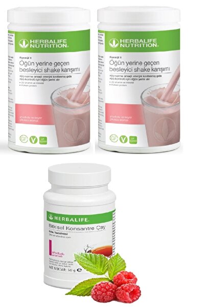 Herbalife Ahududu Beyaz Çikolatalı Shake  50 gr Ahududu Aromalı Çay