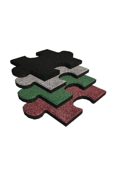 PARKSAN KAUÇUK Karo Kauçuk Puzzle 40*40 2 Cm